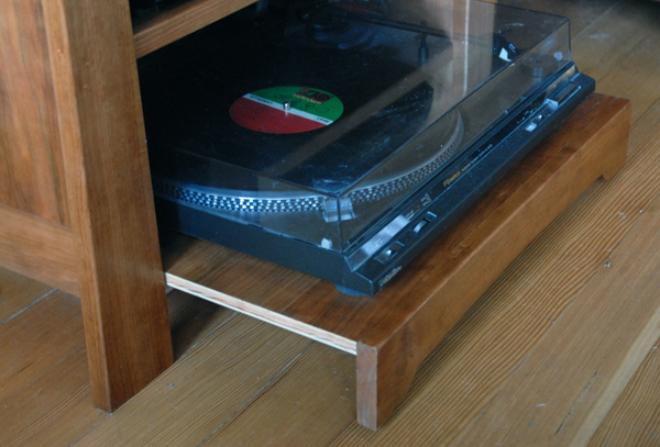 Building An Arts Crafts Tv Stand 1910 Craftsman Turntable Tray
